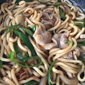 焼きうどん～コチュジャンが隠し味♪